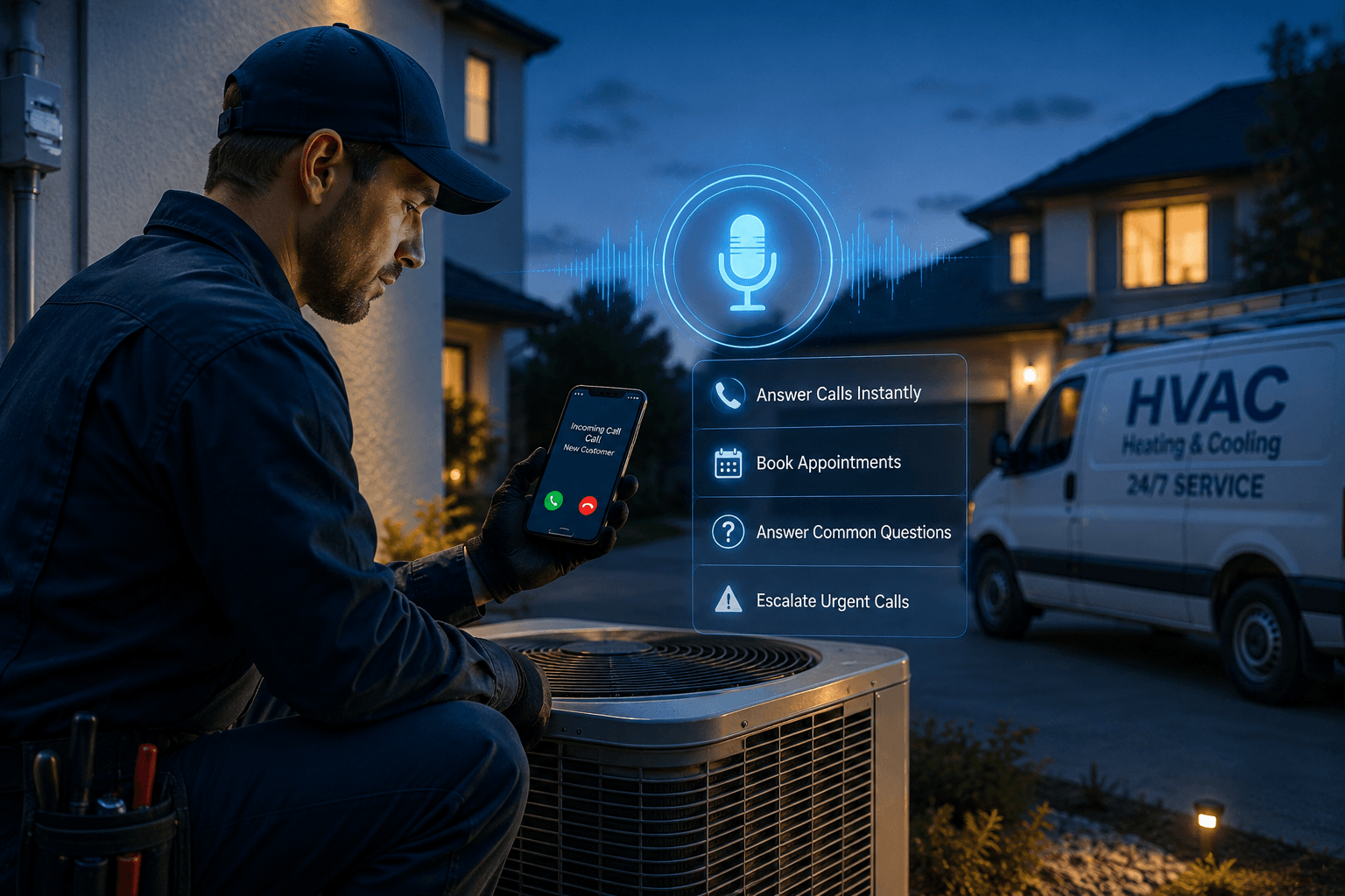 The Cost of Missing After-Hours HVAC Calls (And How AI Voice Agents Recover Lost Revenue)