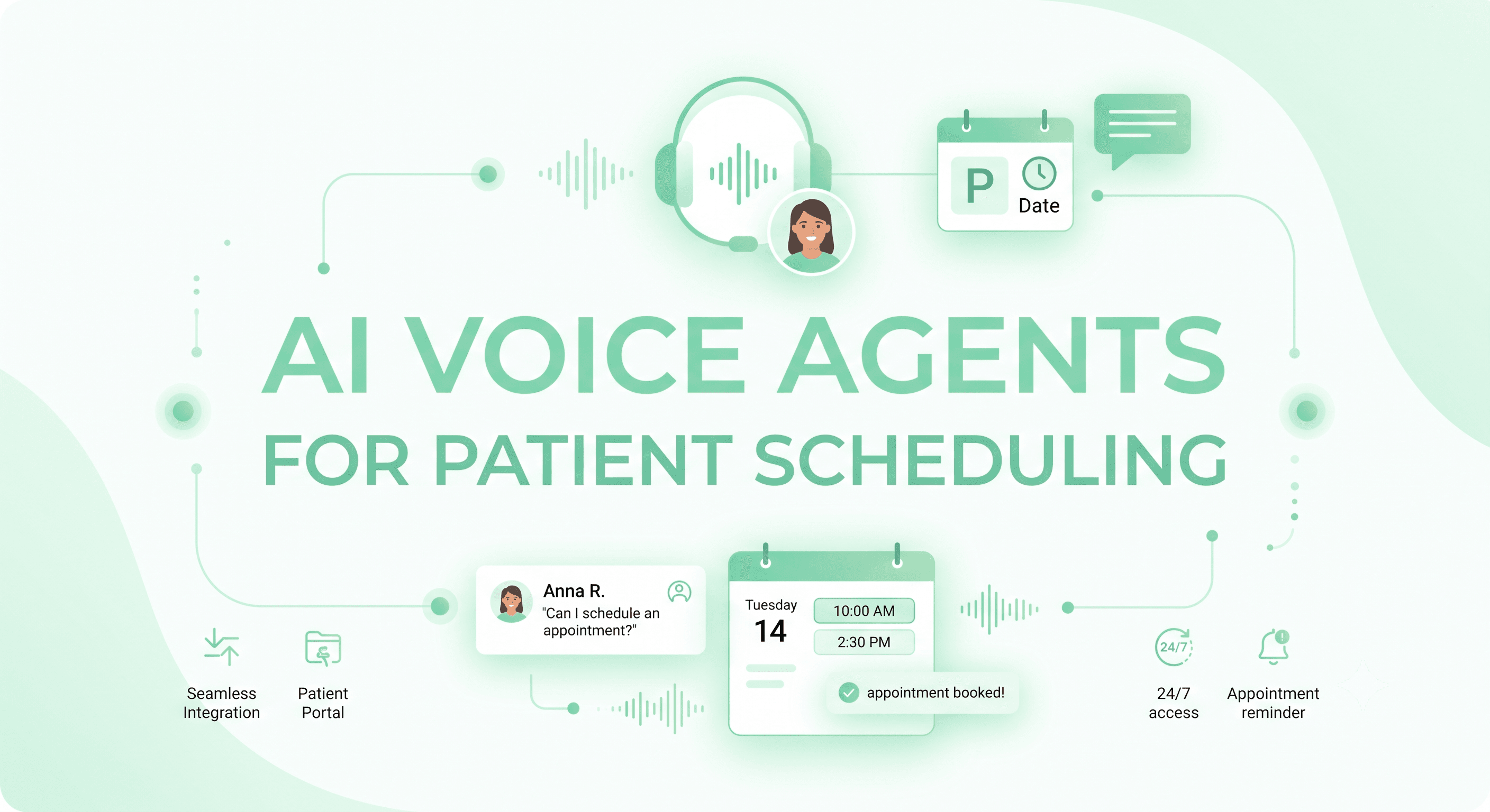 AI Voice Agents for Patient Scheduling