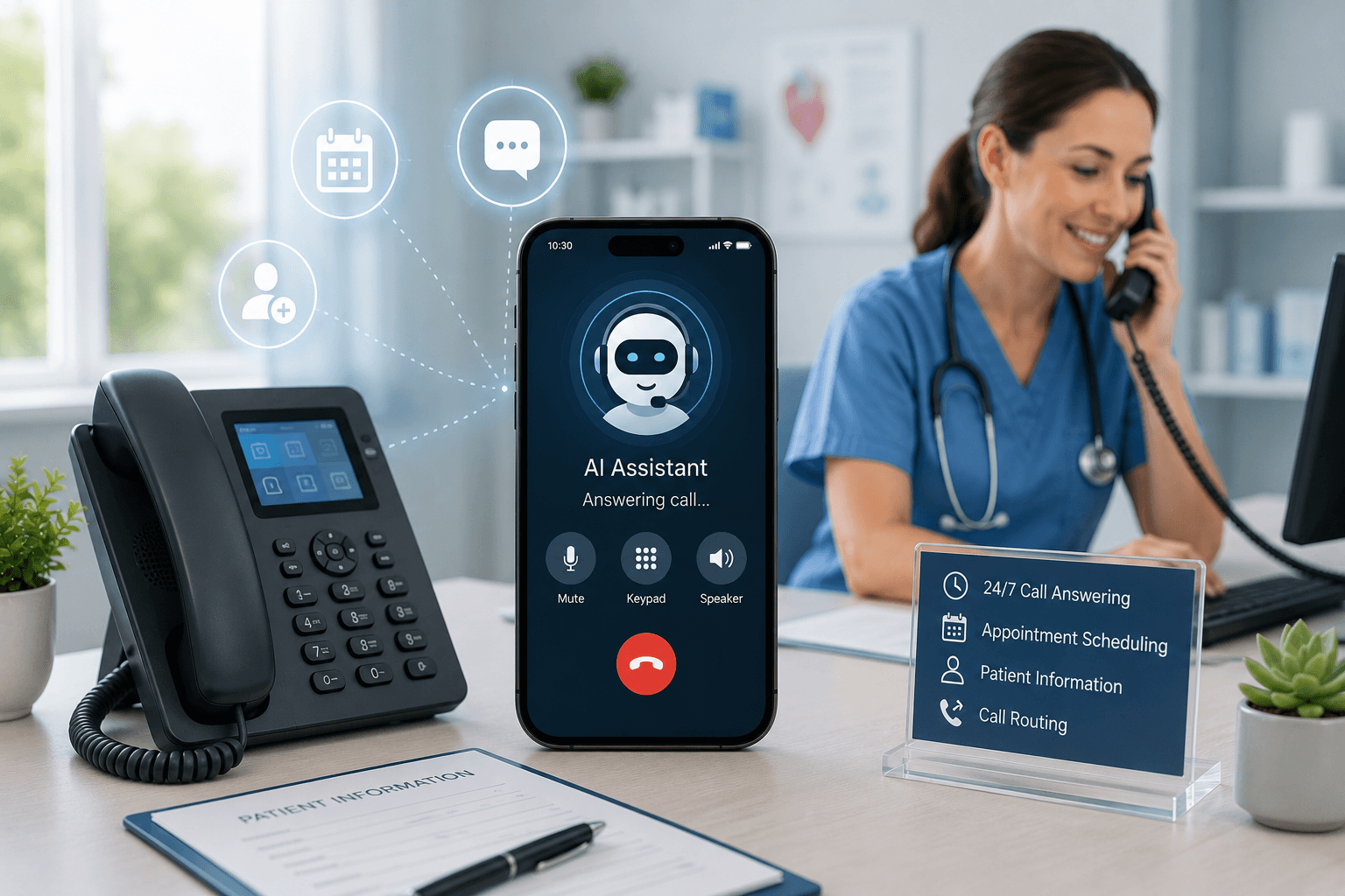 AI Phone Answering Systems for Healthcare Providers: A Practical Guide to Never Missing Another Patient Call