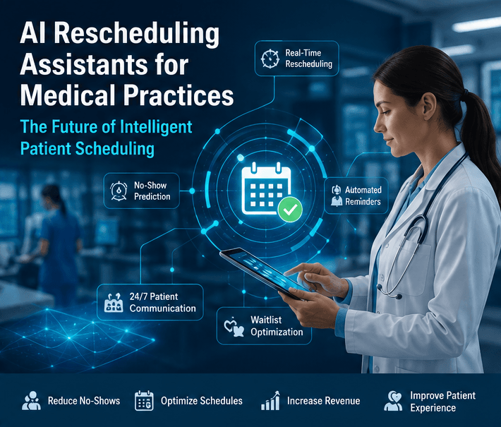 AI Rescheduling Assistants for Medical Practices: The Complete Guide to Reducing No-Shows, Increasing Revenue, and Automating Patient Scheduling