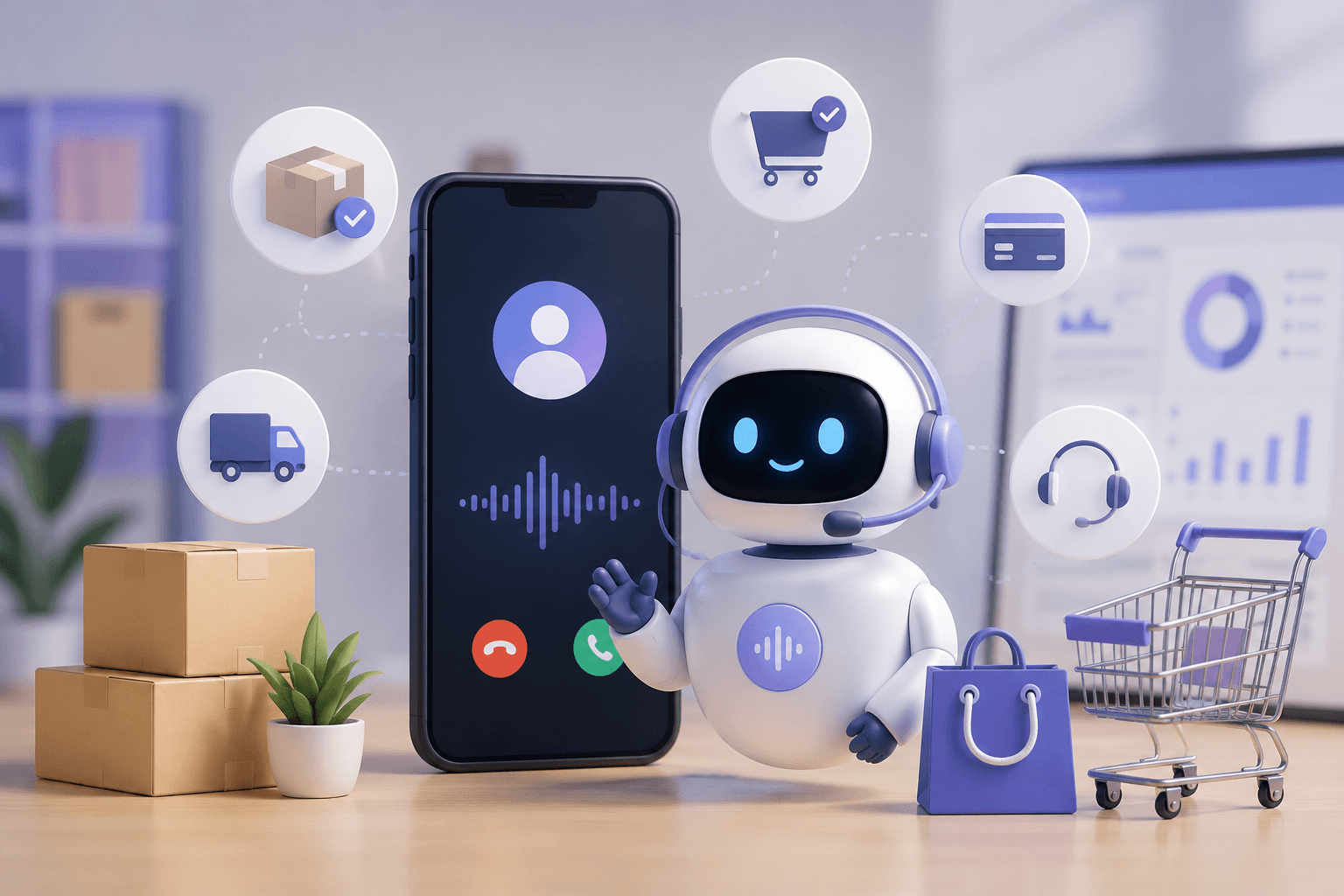 How an AI Voice Agent Helped an E-commerce Store Reduce Customer Support Calls by 68% While Improving Customer Satisfaction